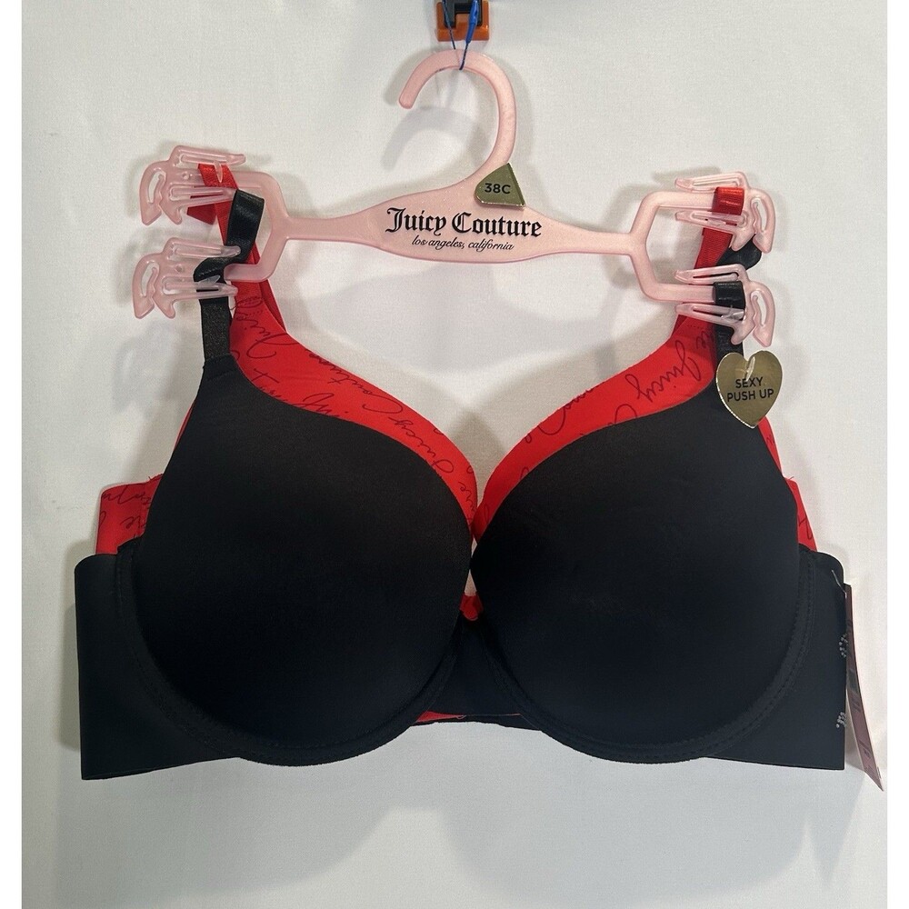 Juicy Couture Sexy Push Up 2 Pce Bra Set 38C